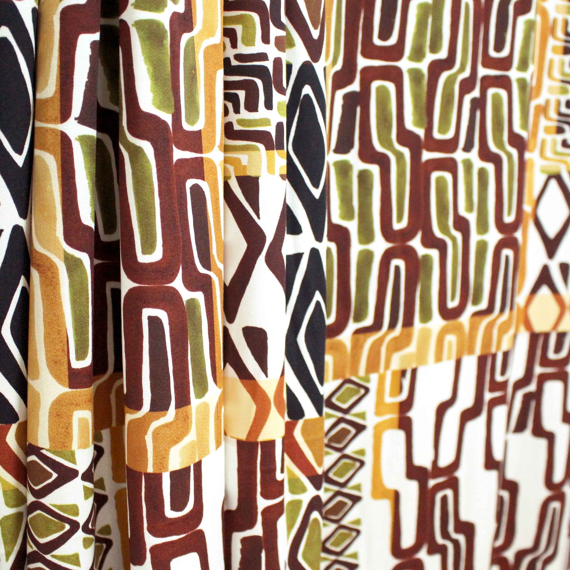 'walkabout' stretch viscose satin - golden