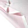 micro-stripe stretch cotton shirting - soft pink