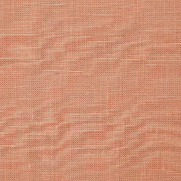 European mid-weight linen woven - terracotta