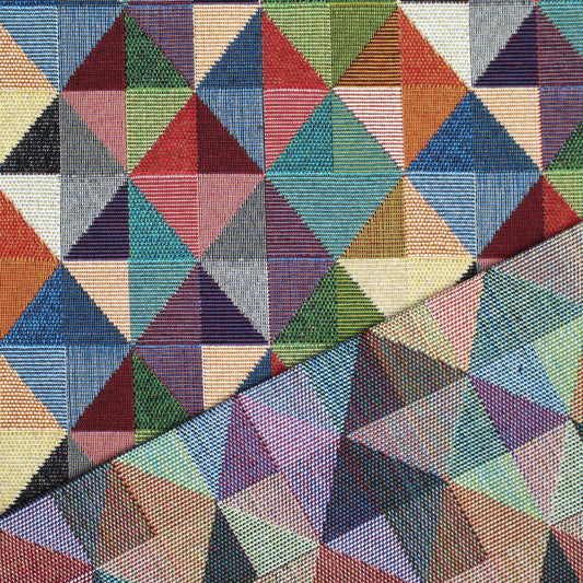 'prism' jacquard woven tapestry