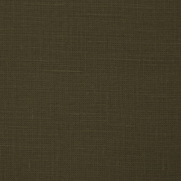 European mid-weight linen woven - khaki green