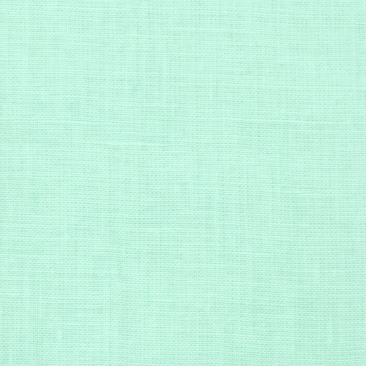 European mid-weight linen woven - summer mint