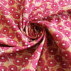 Japanese 'fan fare' homespun cotton - pink