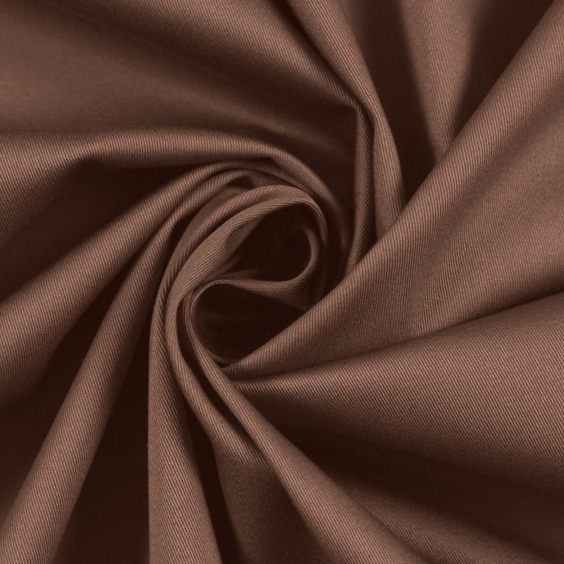 Tencel/cotton mid-weight twill - chocolate
