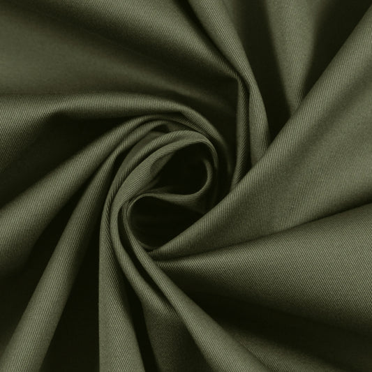 Tencel/cotton mid-weight twill - olive