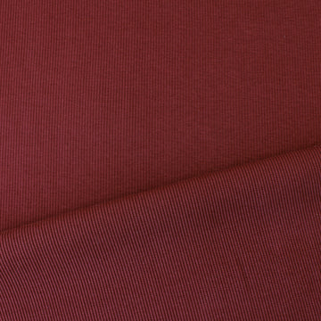 organic cotton rib knit - russet