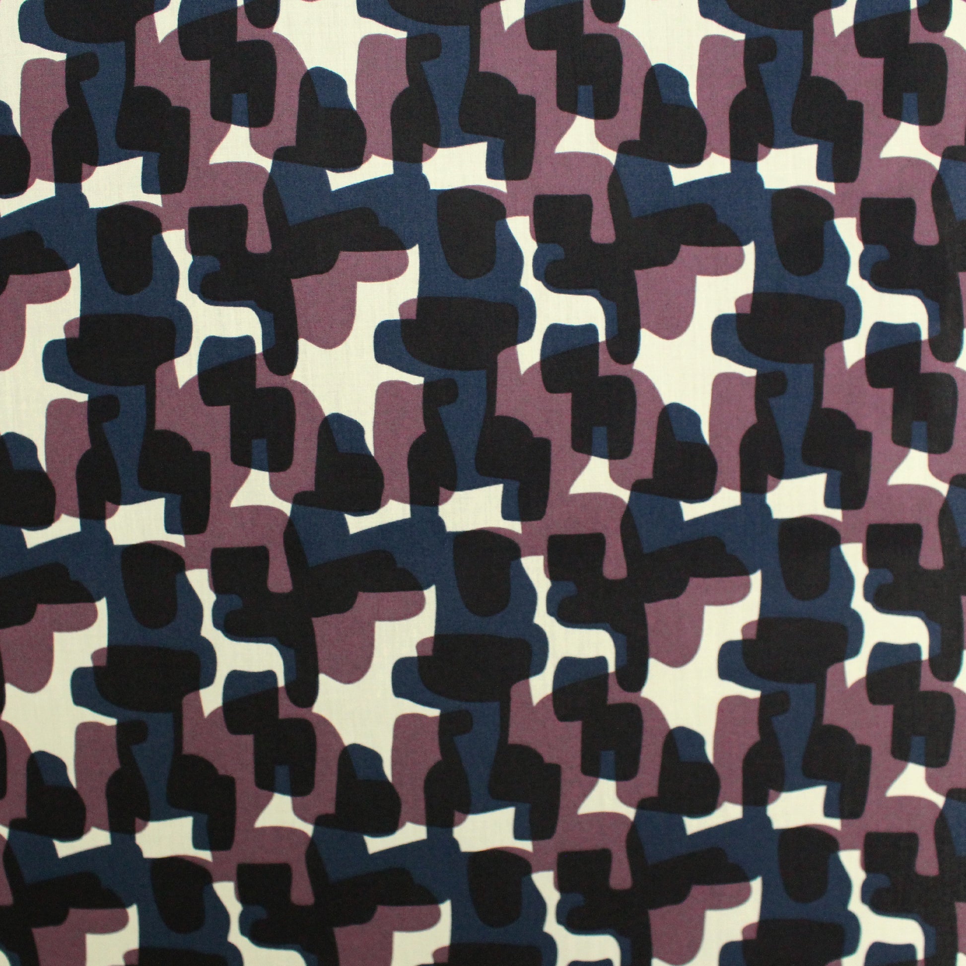 Italian 'retro blot' cotton shirting