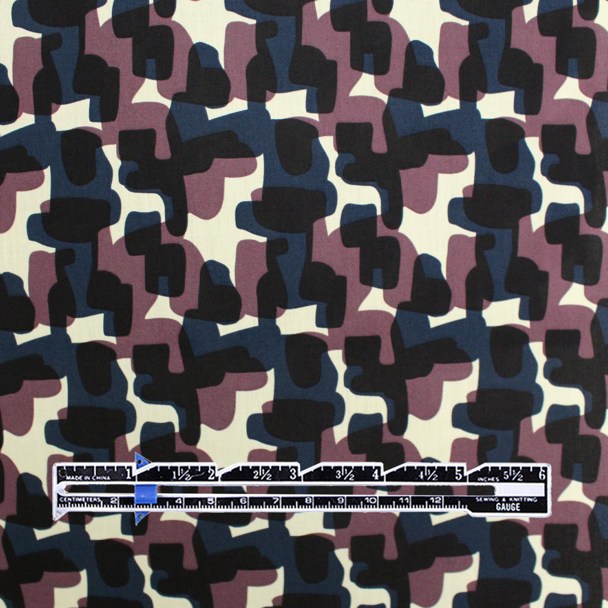 Italian 'retro blot' cotton shirting