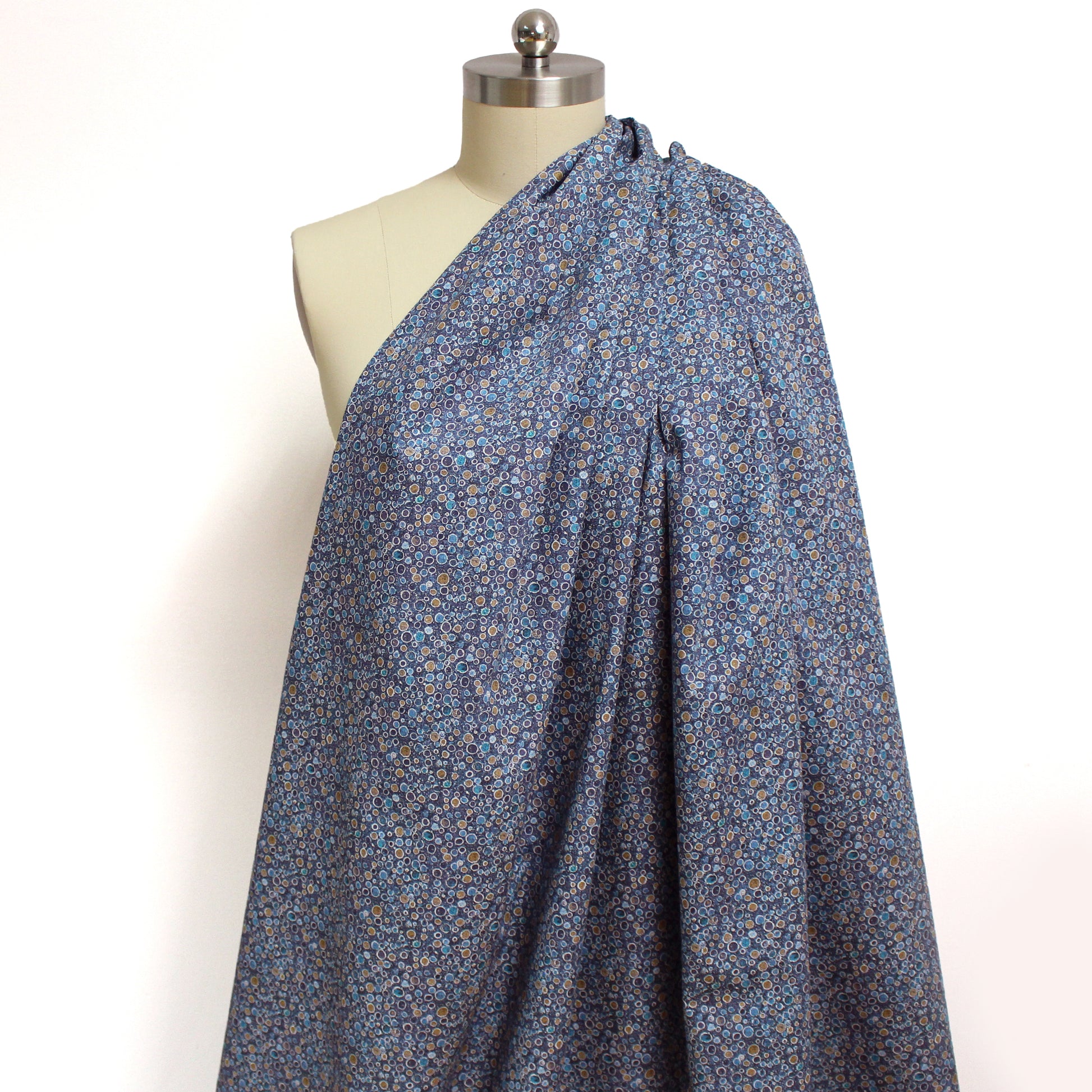 Italian 'fizz' cotton shirting