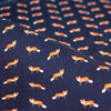 Italian "red fox" cotton shirting