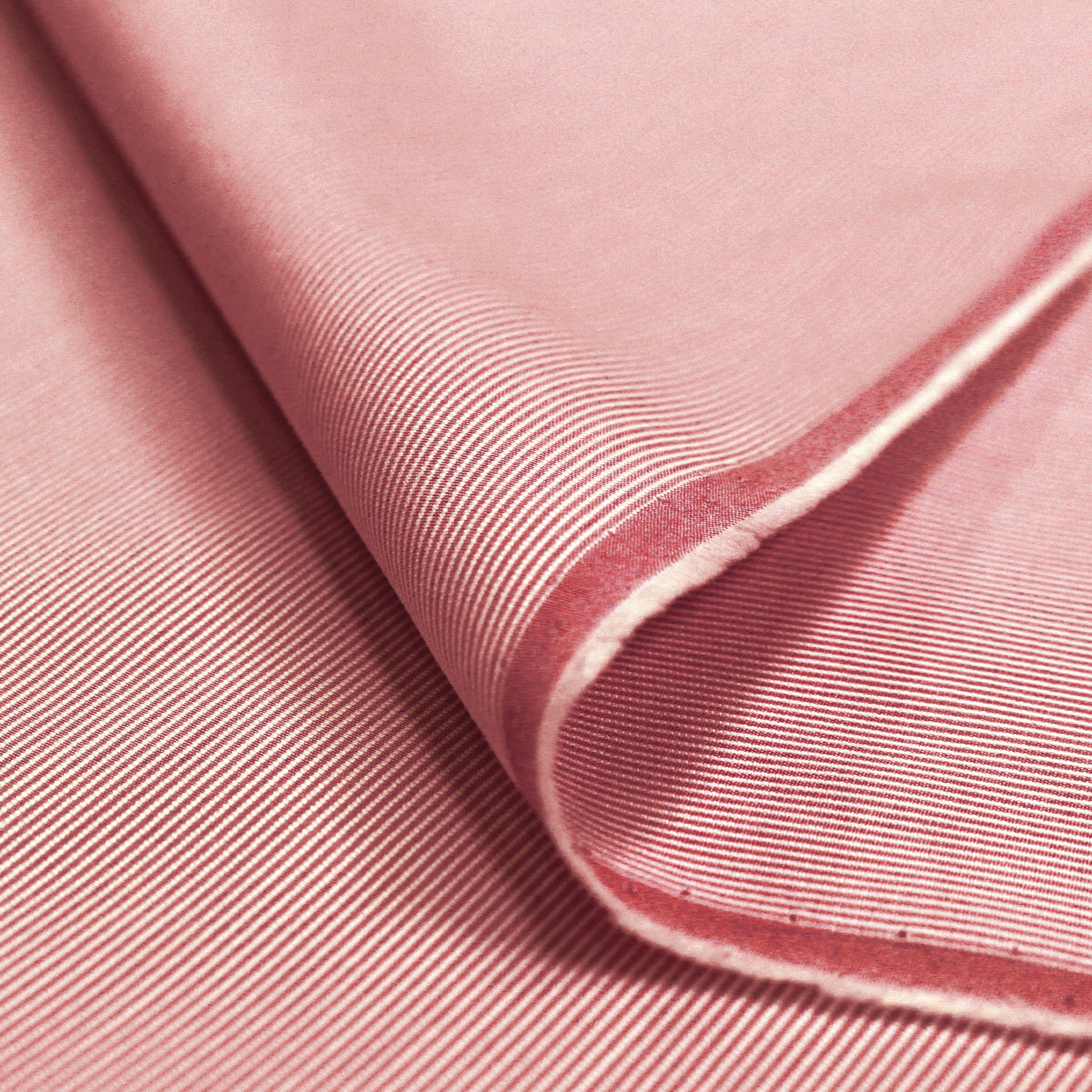 stretch cotton 'feathercord' - red/white