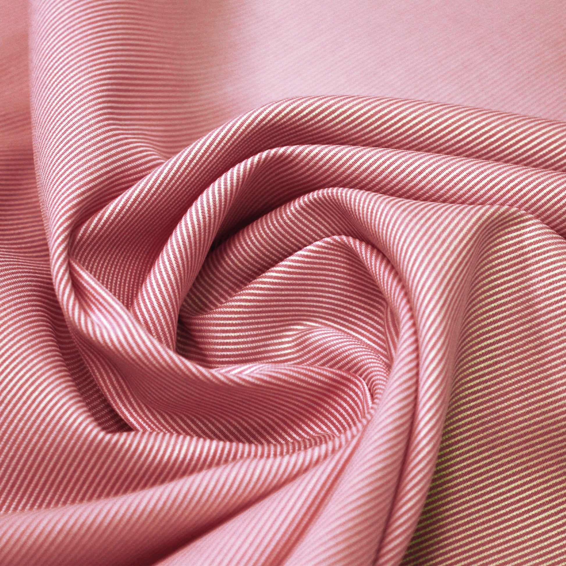 stretch cotton 'feathercord' - red/white