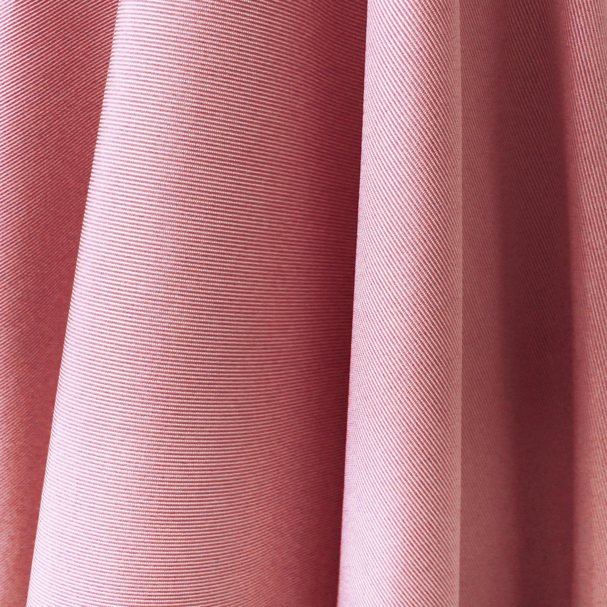 stretch cotton 'feathercord' - red/white