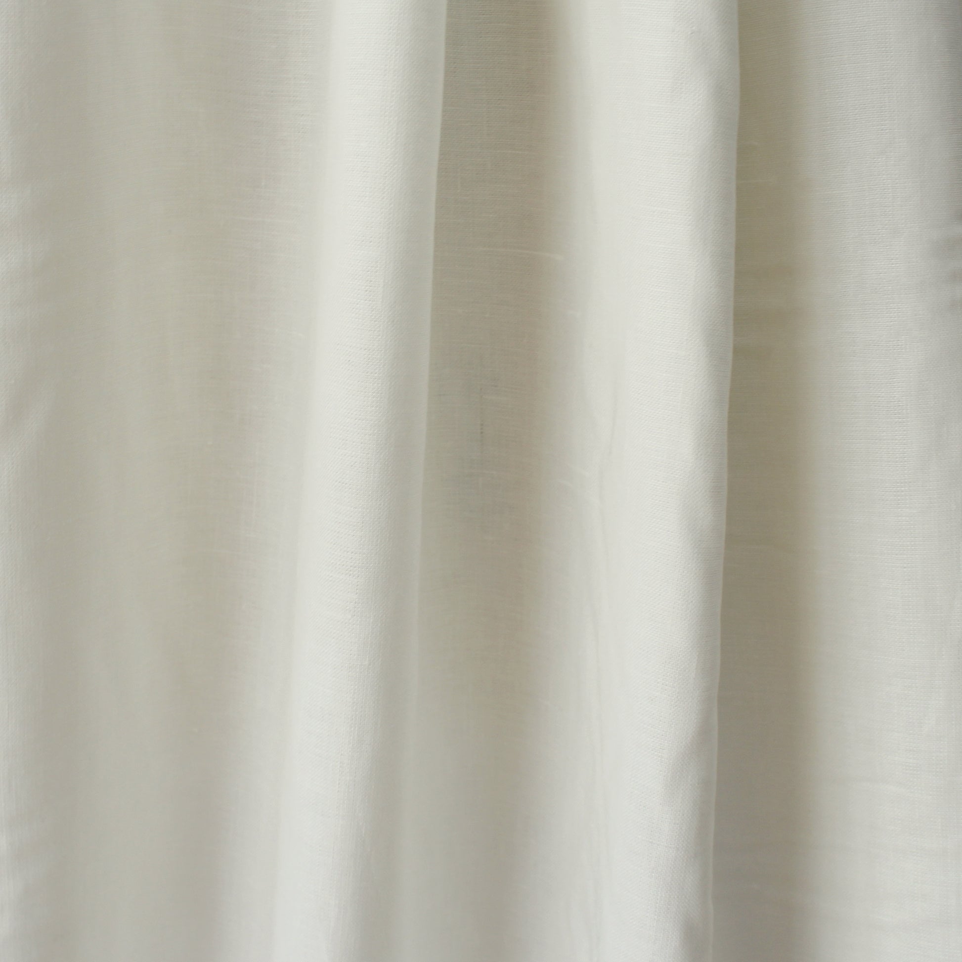European mid-weight linen woven - ivory