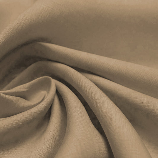 European all linen lightweight woven - sesame