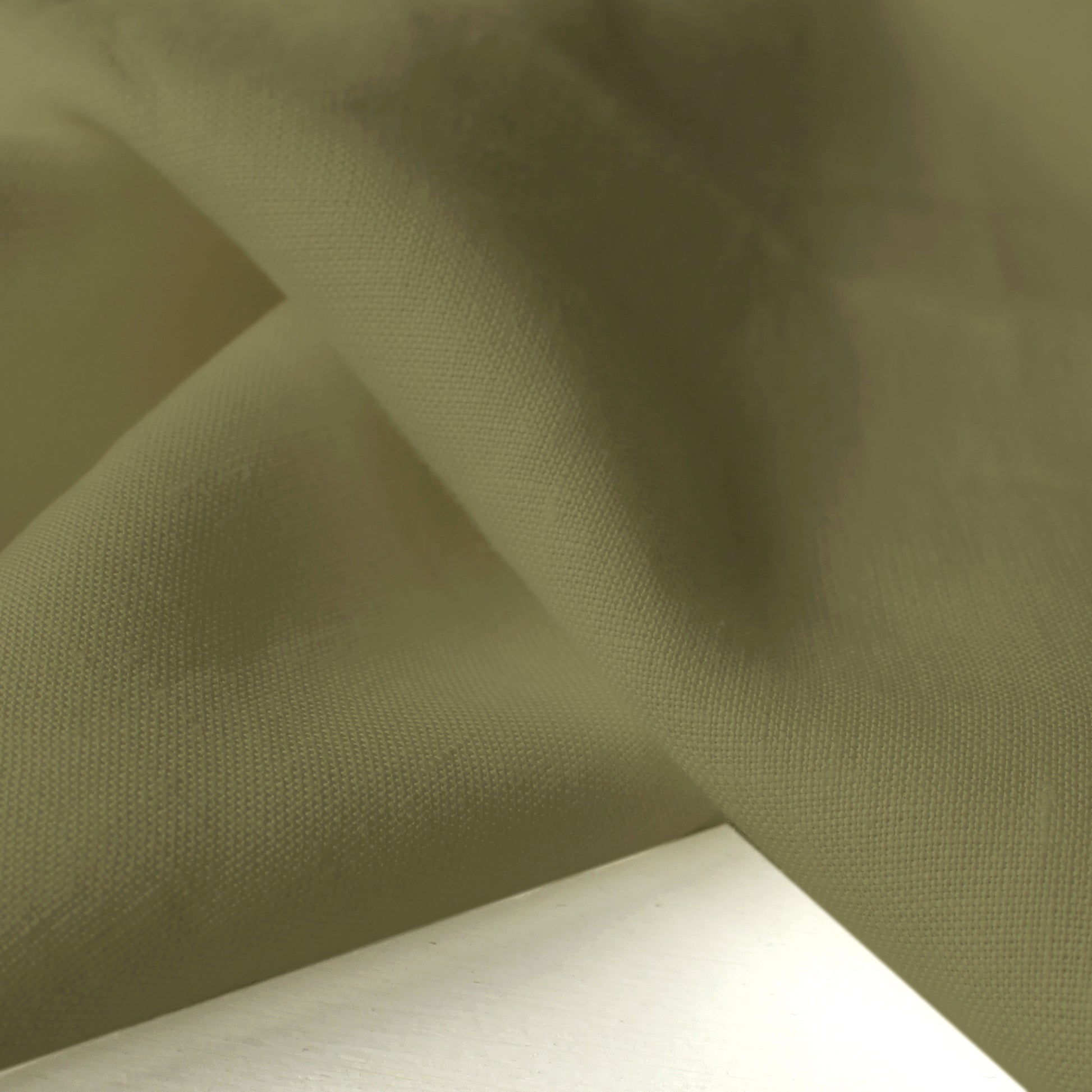 European mid-weight linen woven - olive