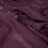 Italian 'plum garden' printed wool challis