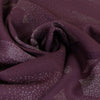 Italian 'plum garden' printed wool challis