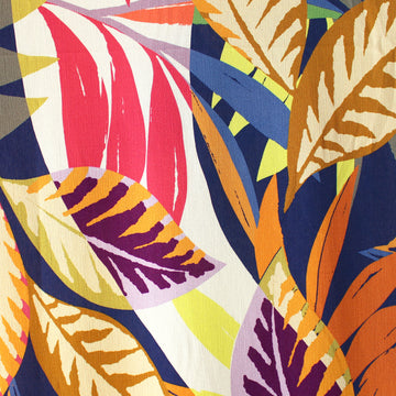 French 'Key Biscayne' viscose crepe woven