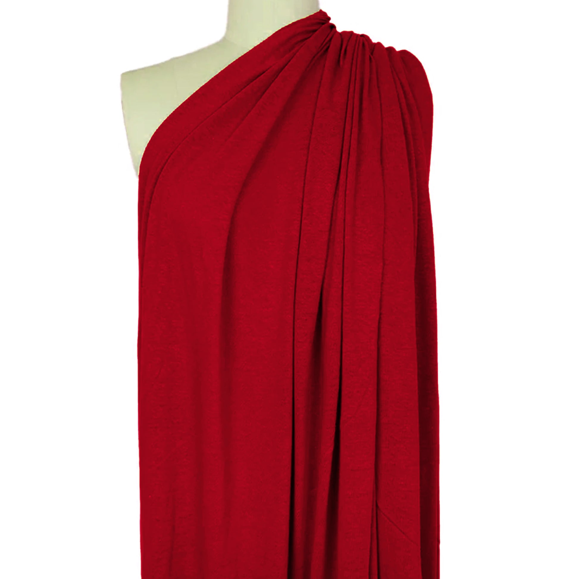 fine linen/viscose knit, Oeko-Tex certified - fuego