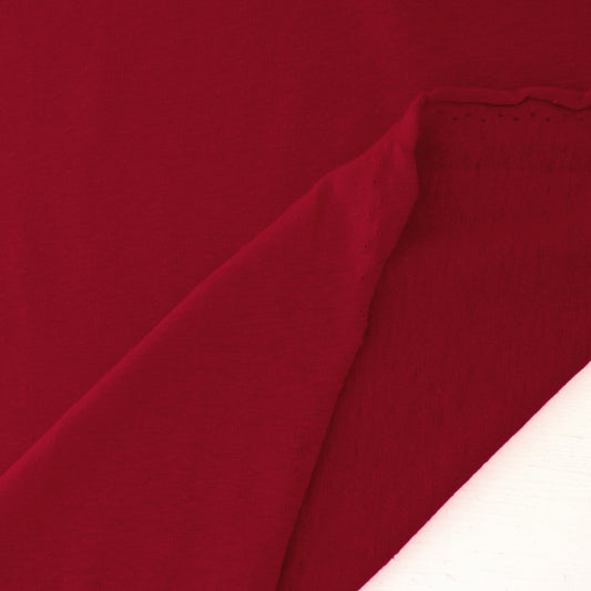 fine hemp/organic cotton knit, Oeko-Tex certified - fuego