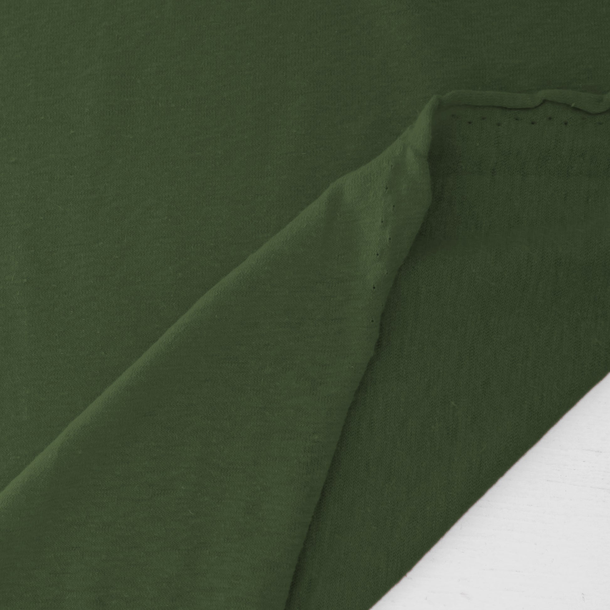 fine hemp/organic cotton knit, Oeko-Tex certified - olive