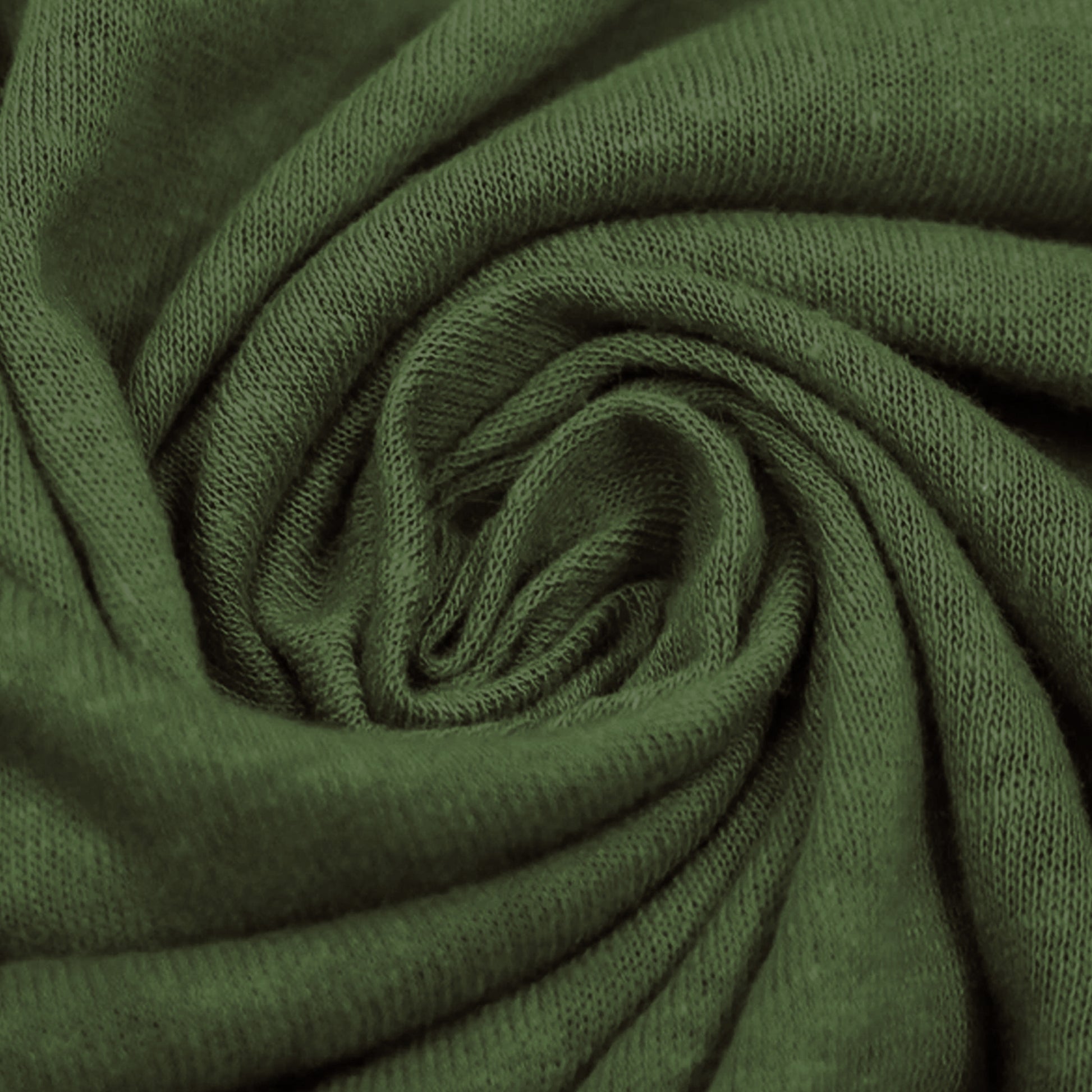 fine hemp/organic cotton knit, Oeko-Tex certified - olive