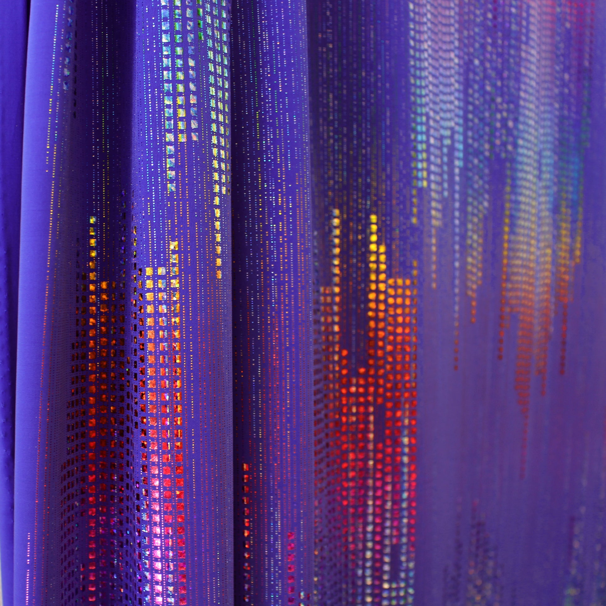 European 'beaded radiance' 4-way swim knit