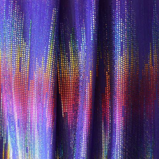 European 'beaded radiance' 4-way swim knit