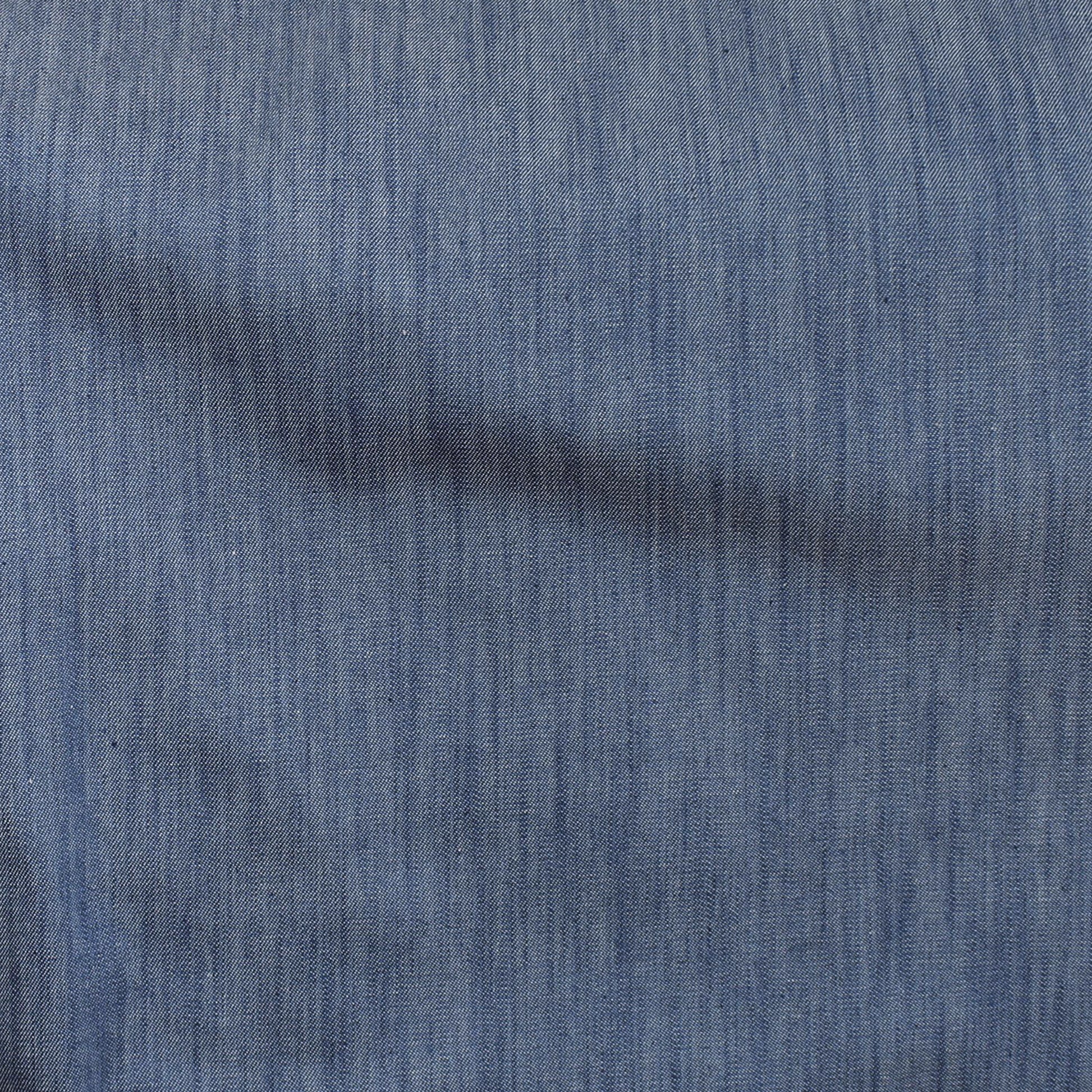 mid-weight variegated cotton denim - beachy blue