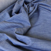 mid-weight variegated cotton denim - beachy blue
