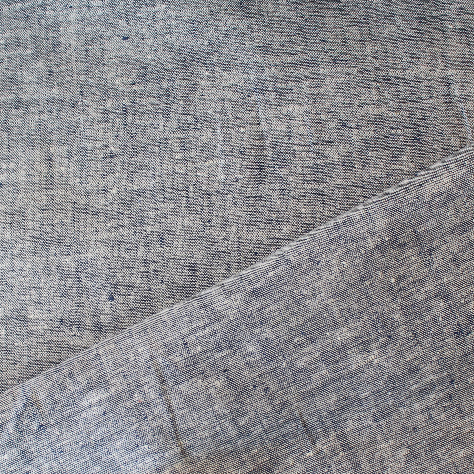 hemp/organic cotton stretch chambray
