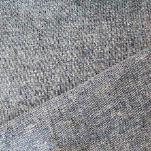 hemp/organic cotton stretch chambray
