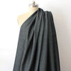 cross-dyed rayon blend stretch twill - steel indigo