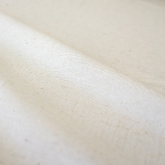 deadstock linen/cotton jersey - raw and natural