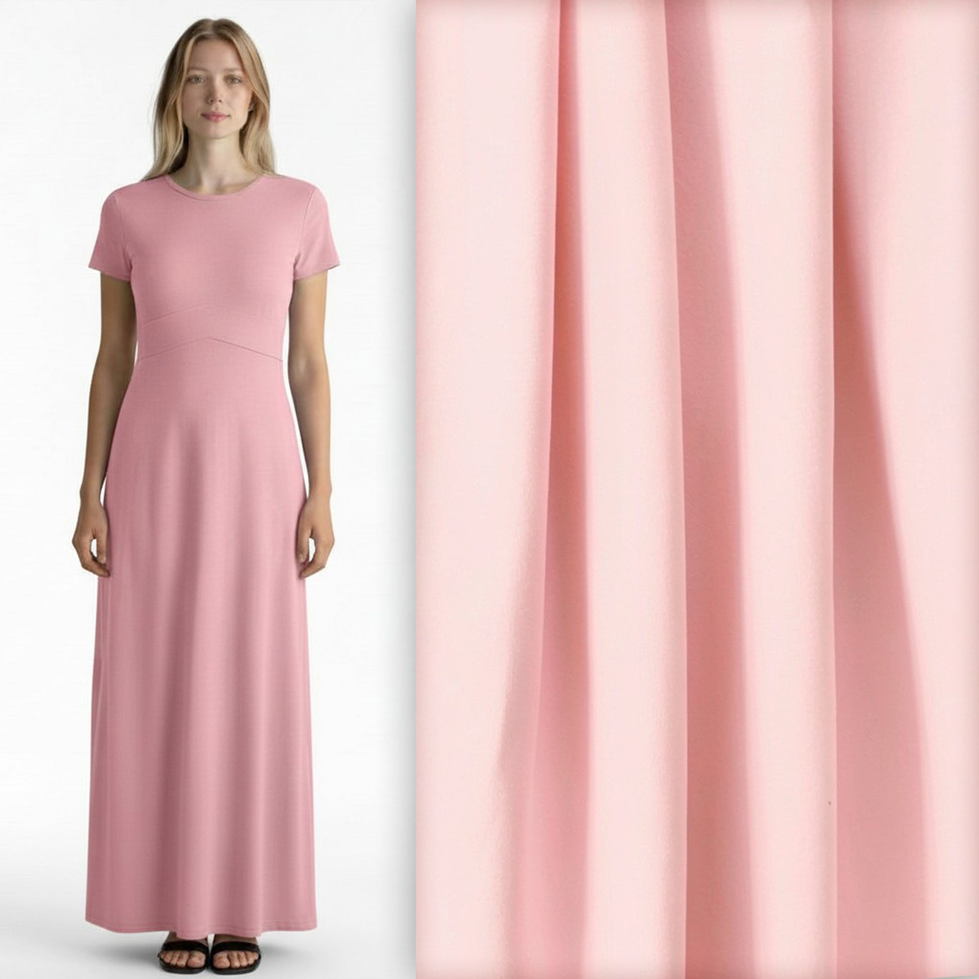 'softy' essential knit - pink blush