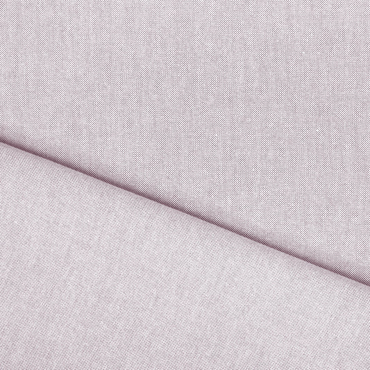 oxford cloth cotton shirting - vapor/white