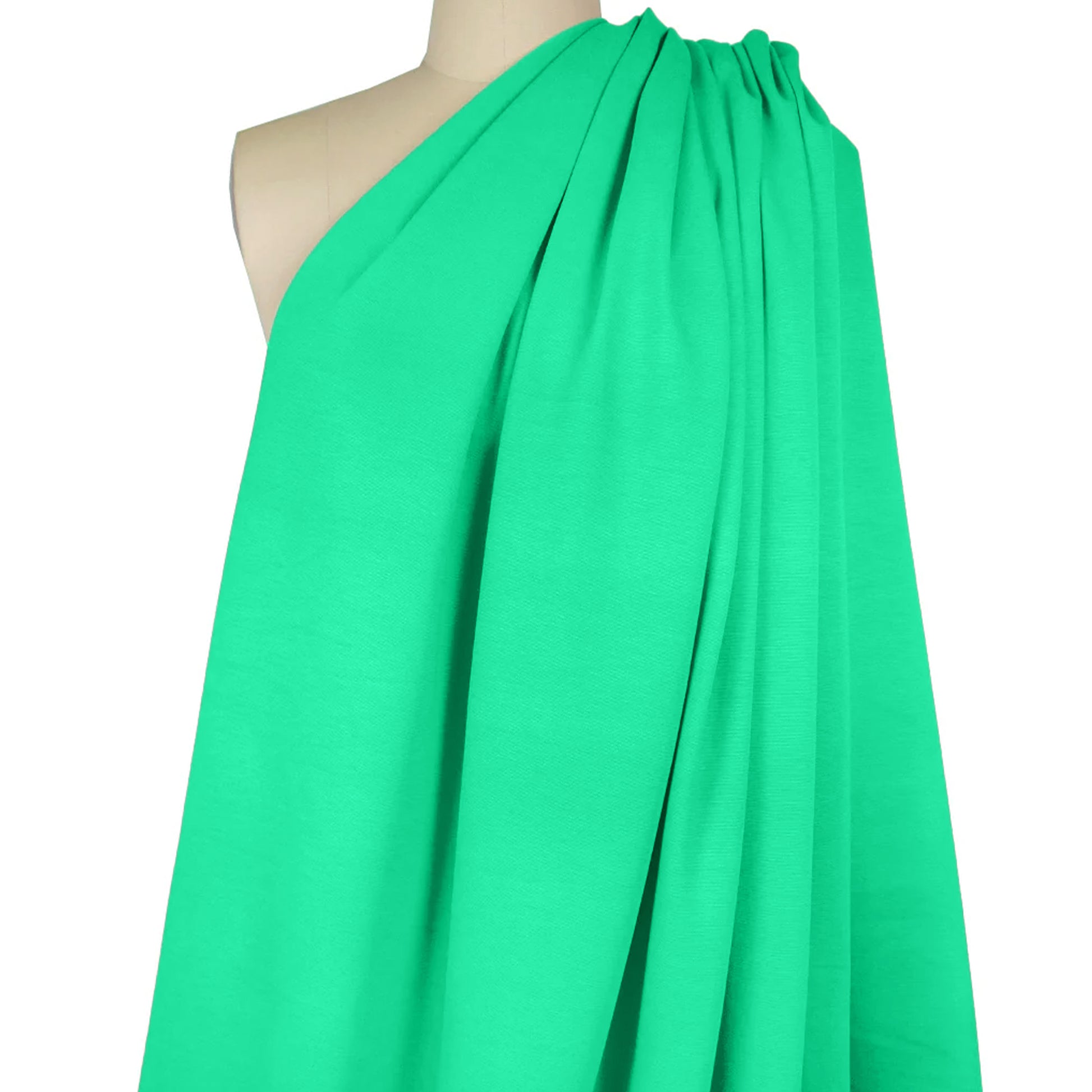 premium rayon blend ponte - spearmint
