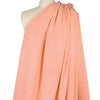premium rayon blend ponte - peach