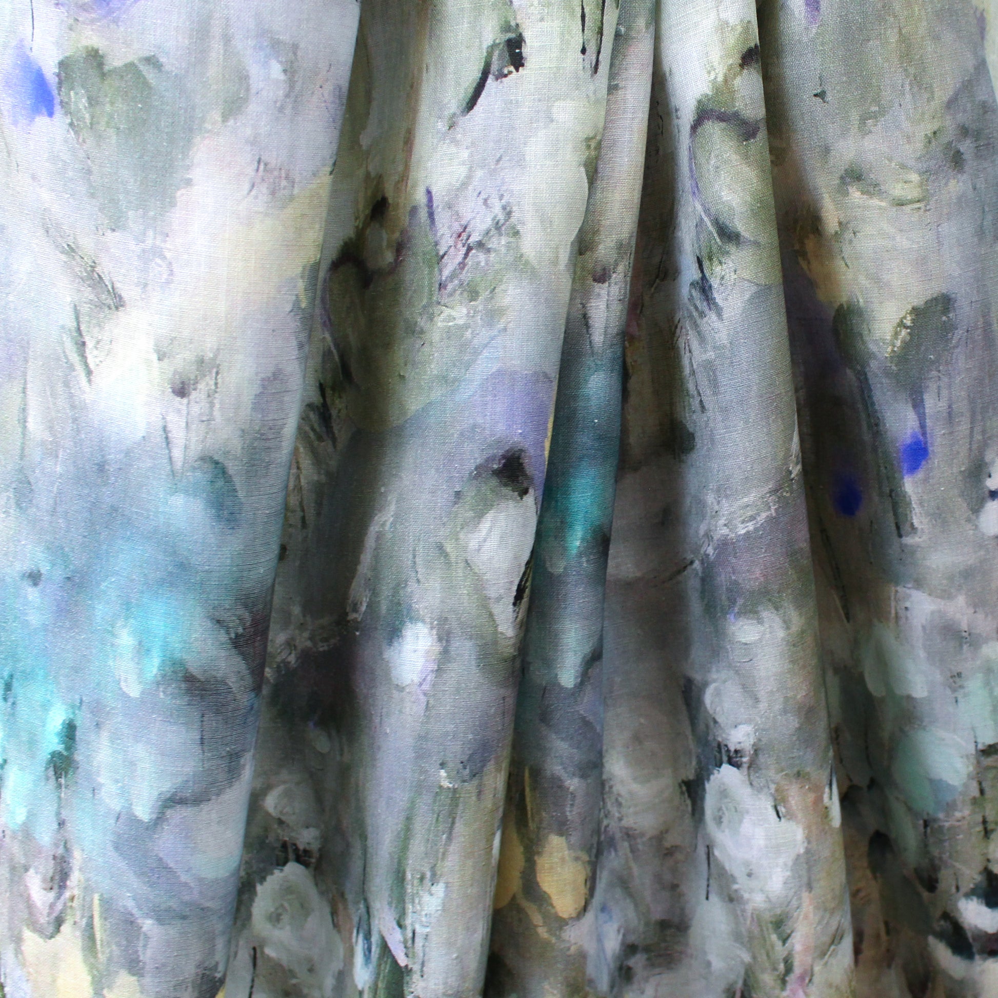 'spring fog' linen dressweight woven, Oeko-Tex cert.