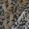 Japanese paisley cotton/Tencel drapey shirting - green