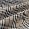 'equestrian check' cotton twill