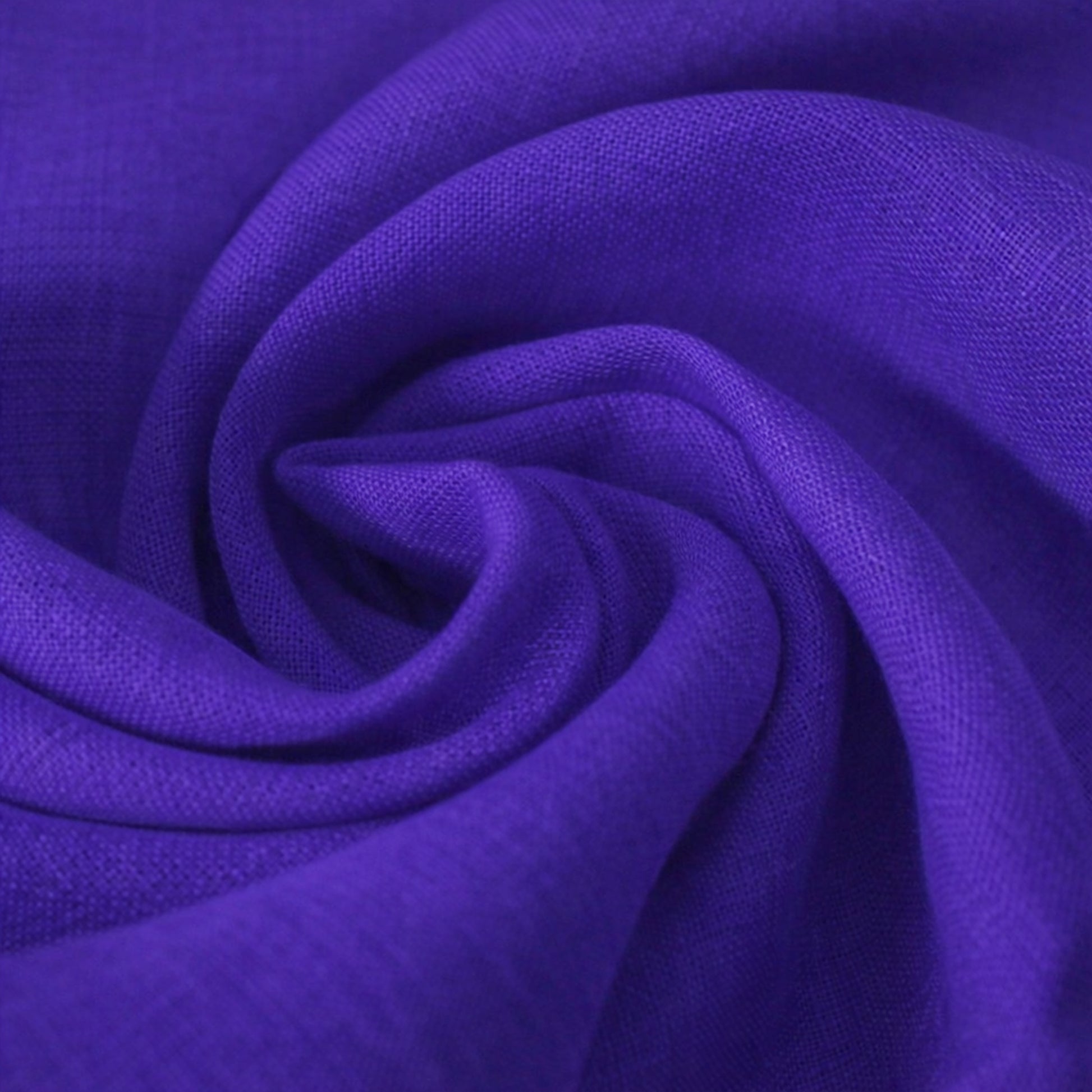 Italian mid-weight linen/cotton woven - French ultramarine
