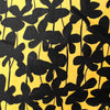 British designer floral linen dressweight woven
