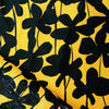 British designer floral linen dressweight woven