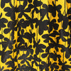 British designer floral linen dressweight woven