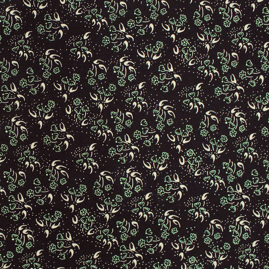 Italian 'mint chocolate' virgin wool dressweight woven