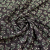 Italian 'mint chocolate' virgin wool dressweight woven
