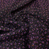 Italian 'orchid pops' printed virgin wool dressweight woven