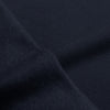 organic cotton fleece-backed sweatshirt knit - navy